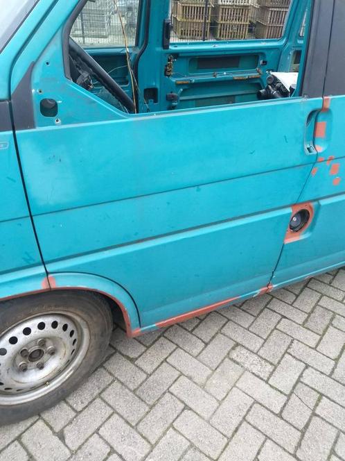 Deur portier groen LP6M Transporter T4 oude type, Auto-onderdelen, Carrosserie, Deur, Volkswagen, Voor, Links, Gebruikt, Ophalen of Verzenden