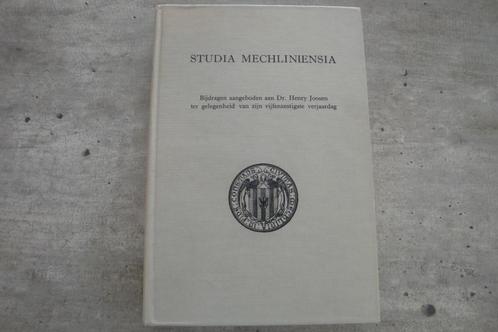 STUDIA MECHLINIENSA, Boeken, Geschiedenis | Stad en Regio, Gelezen, Ophalen of Verzenden