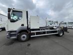 NEW DAF LF 230 FA 14T ALCOMET HAAKARM + KOFFER, Automaat, Wit, Bedrijf, Diesel