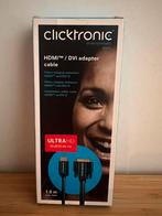 ClickTronic 1m HDMI/DVI Adapter, Ophalen of Verzenden, Nieuw