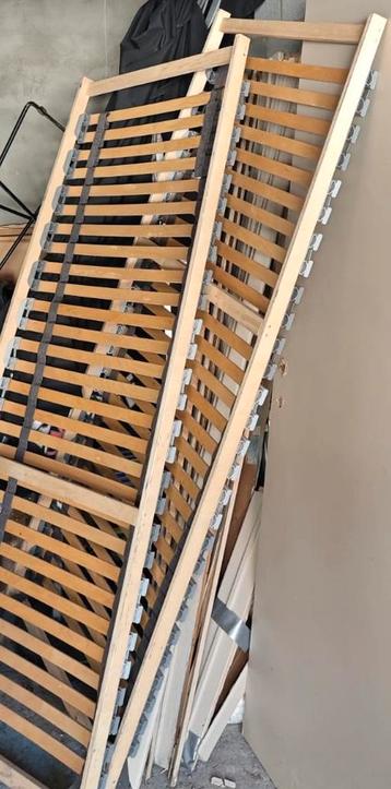 2 lattenbodems, Huis en Inrichting, Slaapkamer | Matrassen en Bedbodems, Ophalen, Zo goed als nieuw