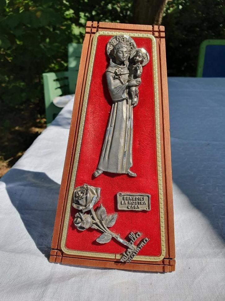Saint Antoine de Padoue - Vintage, Antiquités & Art, Antiquités | Objets religieux, Enlèvement ou Envoi