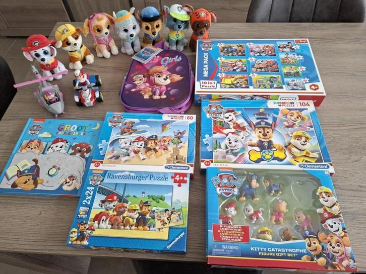 Paw Patrol - verzameling, Kinderen en Baby's, Speelgoed | Actiefiguren, Zo goed als nieuw, Ophalen