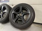 19inch Porsche Macan Q5 Toureg Black Velgen Zgn Winterbanden, 19 inch, Gebruikt, 255 mm, Banden en Velgen