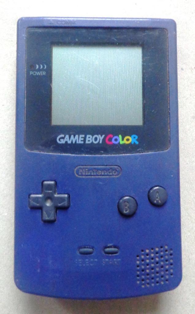 Gameboy Color Paars, Games en Spelcomputers, Spelcomputers | Nintendo Game Boy, Gebruikt, Game Boy Color, Ophalen of Verzenden