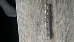 Bracelet pequignet vintage, Gebruikt, Staal, Ophalen of Verzenden, Met bedels of kralen