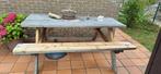 Picknicktafel, Ophalen, Gebruikt