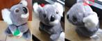 Peluche de koala tenant une feuille, 15 cm, NEUF, Ophalen of Verzenden, Nieuw, Beer