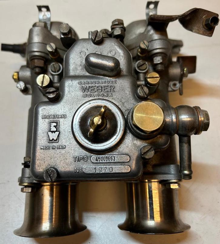 Originele Weber DCOE45 carburator set Classic Mini, Auto-onderdelen, Brandstofsystemen, Mini, Universele onderdelen, Austin, Gebruikt