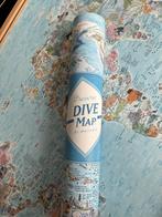 Wereldkaart / Dive map, Huis en Inrichting, Ophalen, Nieuw