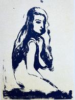 FLOR HERMANS - Zeefdruk / SIG - Zwarte Panter - 63 x 44 cm, Verzenden