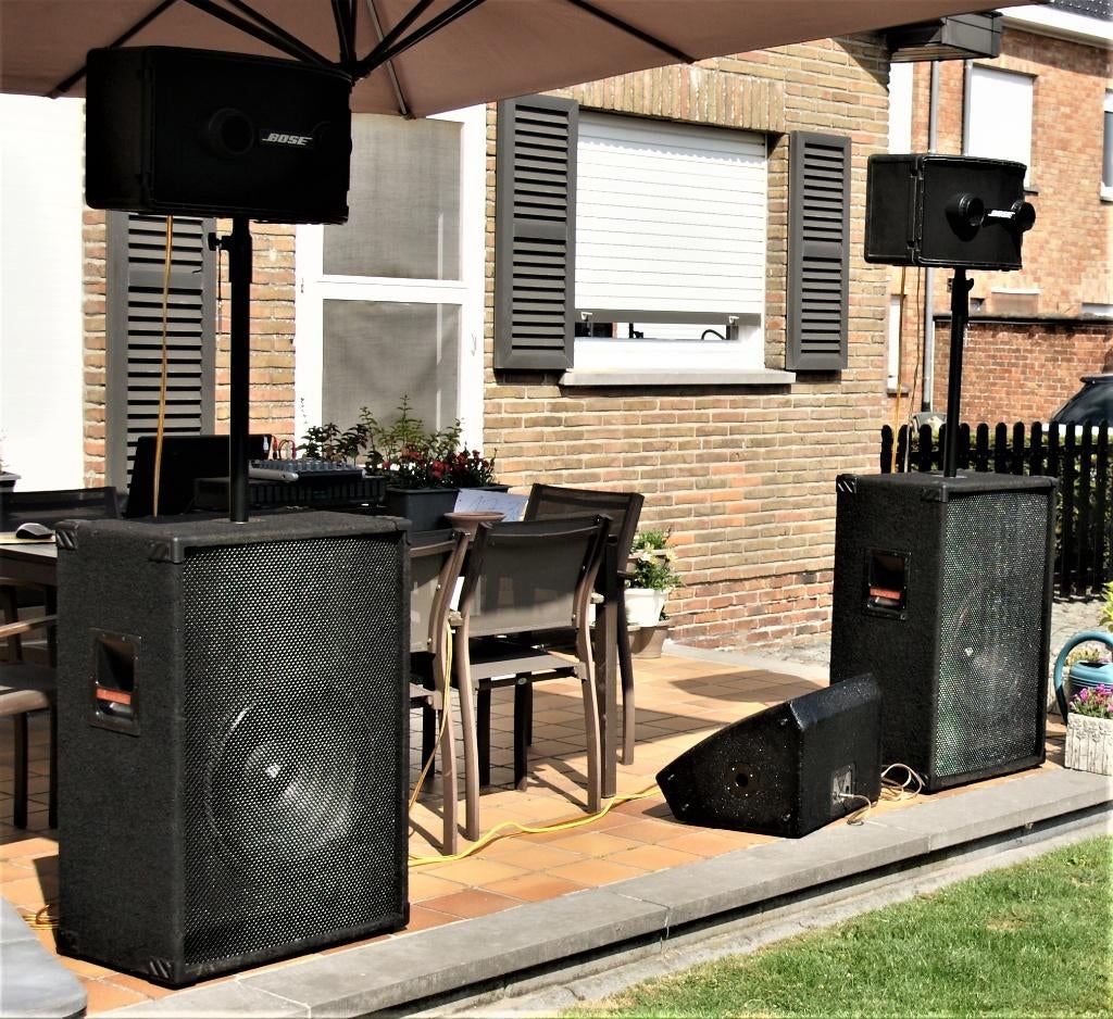 PA Kwaliteitsluidsprekers, Musique & Instruments, Amplis | Clavier, Moniteur & Sono, Utilisé, Sono, 1000 watts ou plus, Enlèvement