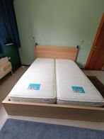 Tweepersoonsbed 160x200cm, Huis en Inrichting, Slaapkamer | Complete slaapkamers, Ophalen, Gebruikt, Tweepersoons