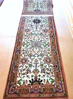 Mooie oosterse tapijt Loper (Tabriz) Handgeknoopt- 310x80 cm, Comme neuf, Rectangulaire, 50 à 100 cm, Enlèvement