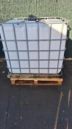 Regenton, ibc, opvangvat, regenwater 1000L, Tuin en Terras, Regentonnen, Ophalen, Kunststof, Met kraantje, 150 liter of meer