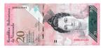 Bankbiljet Venezuela 20 Bolívares 2011 UNC, Ophalen of Verzenden