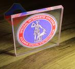 RIJKSWACHT SIE ESI LUXE PLEXI LOGO DISPLAY 10x10x1, Verzenden, Rijkswacht, Embleem of Badge