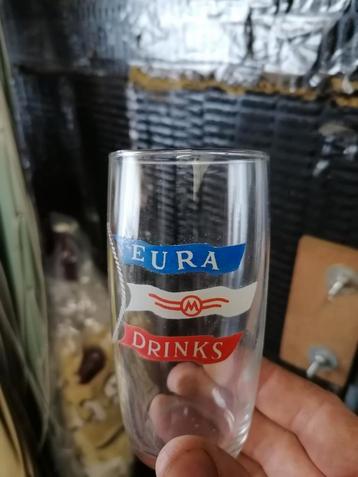 Oud limonade glas Eura Drinks Moortgat.  beschikbaar voor biedingen