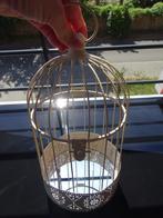 Bougeoir décoratif, cage à oiseaux avec fond miroir, Ophalen, Zo goed als nieuw