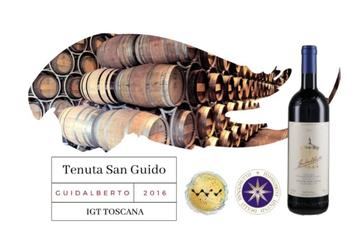 6X 2016 Tenuta San Guido Guidalberto Toscana IGT beschikbaar voor biedingen