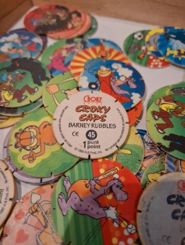 Flippo Croky Caps 175st, Verzamelen, Flippo's, Losse flippo's, Time, Ophalen of Verzenden