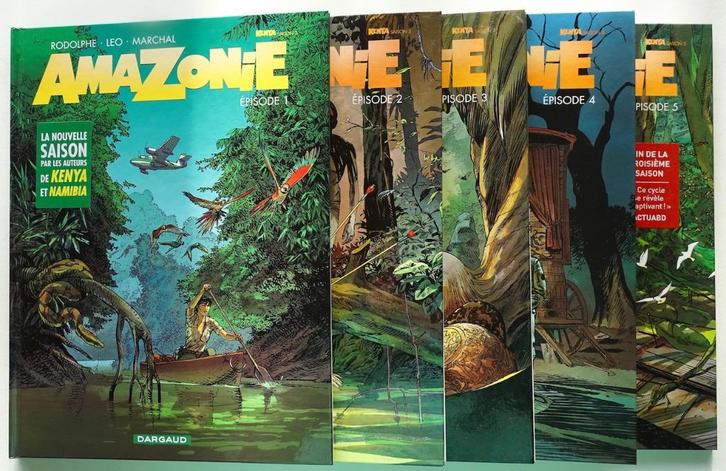 Amazonie (Kenya saison 3), Boeken, Stripverhalen, Zo goed als nieuw, Meerdere stripboeken, Ophalen