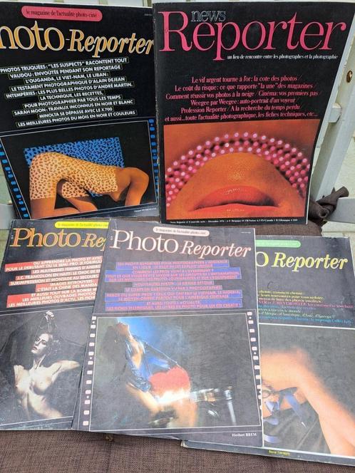 Photo reporter 40 mensuels 1976 á 1987..bel état à cèder en, Boeken, Kunst en Cultuur | Fotografie en Design, Gelezen, Fotografie algemeen