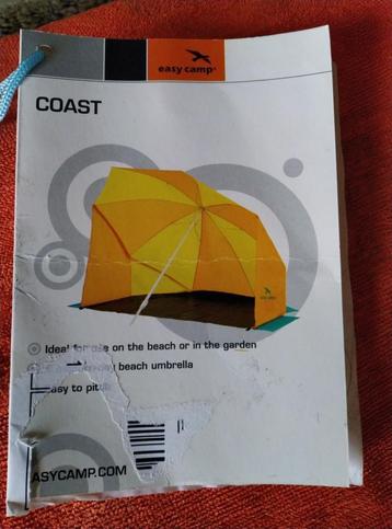 strandtent, parasol, easy camp coast