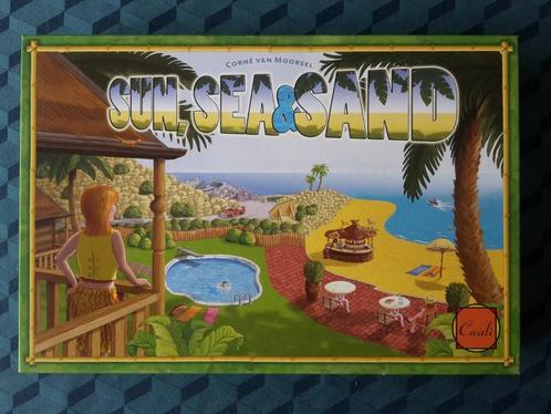 Nieuw spel Sun, Sea & Sand, 2-5 spelers, + 1 gratis promo, Hobby en Vrije tijd, Gezelschapsspellen | Bordspellen, Nieuw, Ophalen of Verzenden