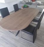 Nieuwe eiken eettafel, Ophalen of Verzenden, Nieuw, Ovaal, Eikenhout