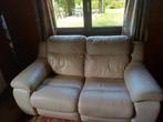 Salon, Huis en Inrichting, Ophalen, Gebruikt, Leer, Rechte bank