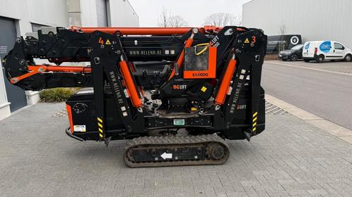 Kraan op rupsen Sankoo met jib en hijskabel prijs incl btw., Zakelijke goederen, Machines en Bouw | Kranen en Graafmachines, Kraan