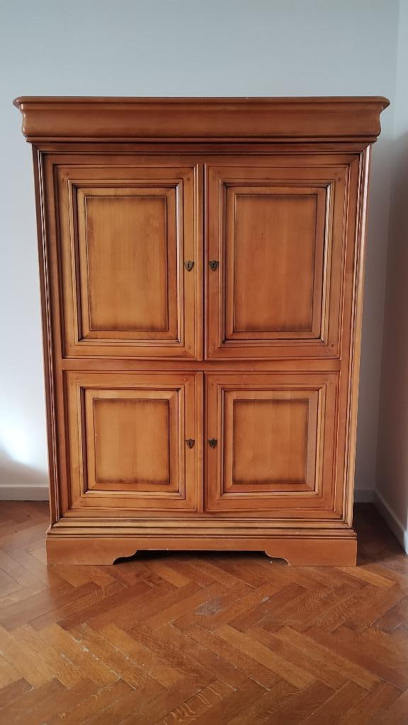 Houten kledingkast, Huis en Inrichting, Kasten | Lockerkasten, Gebruikt, Ophalen