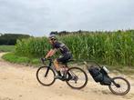 custom build fietstrailer voor bikepacking, Vélos & Vélomoteurs, Accessoires vélo | Remorques, Enlèvement, Utilisé, Remorque à bagages