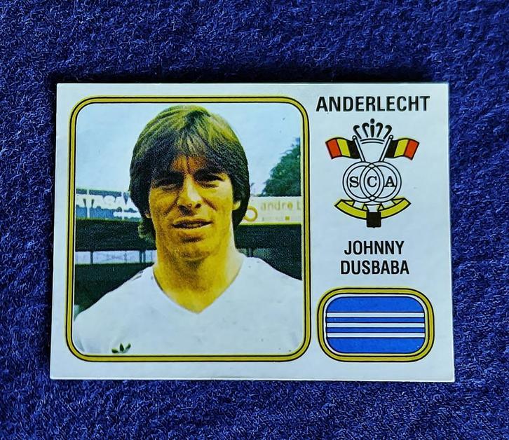 Panini sticker voetbal ' FB 1981 - Johnny Dusbaba '  -nieuw-, Hobby en Vrije tijd, Stickers en Plaatjes, Nieuw, Sticker, Ophalen of Verzenden