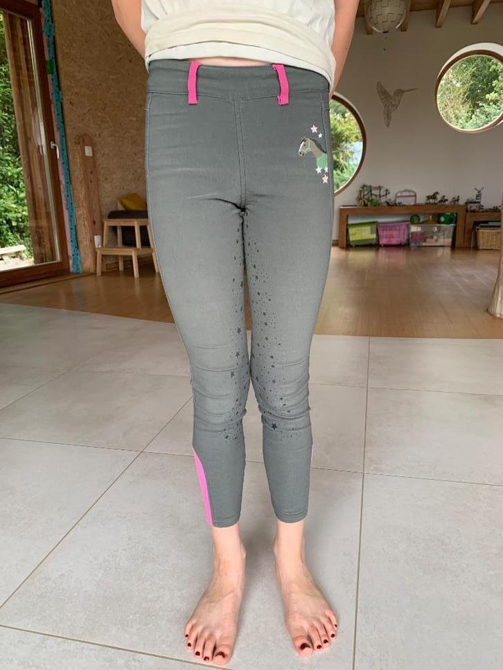 Paardrijbroek maat 134 / 140 (7 - 9 jaar), Dieren en Toebehoren, Paardrijkleding, Gebruikt, Kinderen, Onderkleding, Recreatie