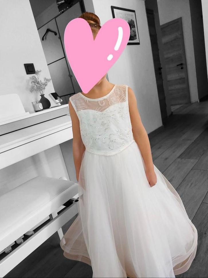 prachtige ceremoniejurk als nieuw maat 6, Kinderen en Baby's, Kinderkleding | Maat 116, Ophalen of Verzenden