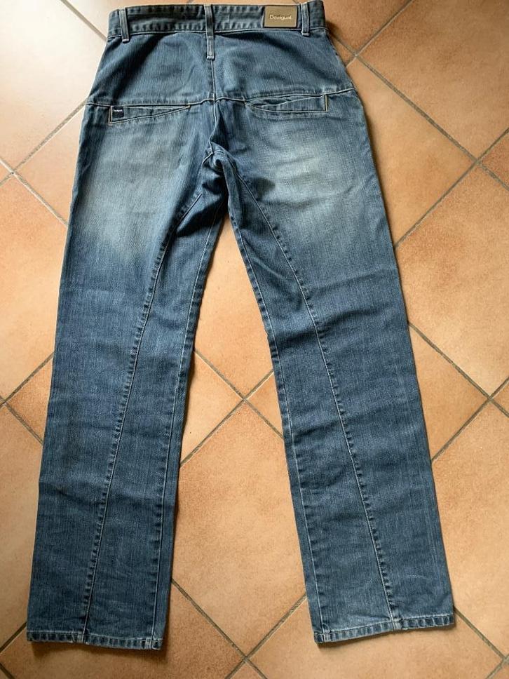 Desigual jeans 42 faded blue zeer wijde rechte pasvorm, Kleding | Heren, Spijkerbroeken en Jeans, Gedragen, W33 - W34 (confectie 48/50)
