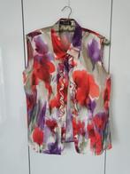 Rode blouse met franje, Kleding | Dames, Maat 38/40 (M), Overige kleuren, Marie Méro, Ophalen of Verzenden