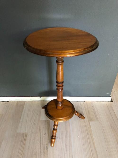 Prachtig Antiek Wijn of Bijzet Tafeltje., Antiek en Kunst, Antiek | Woonaccessoires, Ophalen of Verzenden