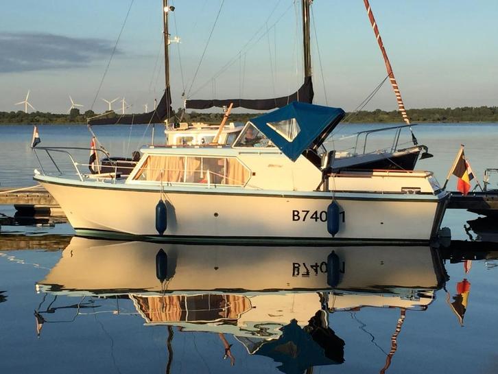 Motorkruiser North Star, Watersport en Boten, Motorboten en Motorjachten, Gebruikt, Polyester, 6 tot 9 meter, Benzine, Binnenboordmotor