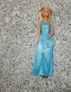 nr.96 - Barbie met lange blauw jurk, Enfants & Bébés, Jouets | Poupées, Enlèvement ou Envoi, Barbie