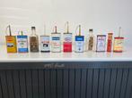 Anciens petits bidons d'huile de mini garage, Emballage, Utilisé, Enlèvement ou Envoi