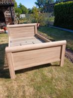 Vol houten bed, Ophalen, Zo goed als nieuw, Hout, 210 cm