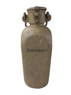 duitse ww2 water fles overgeschilderd jammer genoeg, Verzamelen, Verzenden