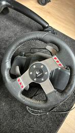 Logitech G27: steering wheel, pedals and shifter., Computers en Software, Joysticks, Ophalen, Zo goed als nieuw