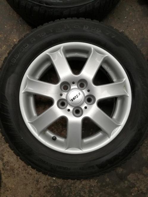 4 Alu-velgen RIAL 15 duim 5 x 110 (DUITSE kwaliteit)6J ET45, Auto-onderdelen, Banden en Velgen, Velg(en), Winterbanden, 15 inch