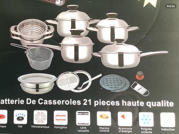 4 kookpotten met toebehoren beschikbaar voor biedingen