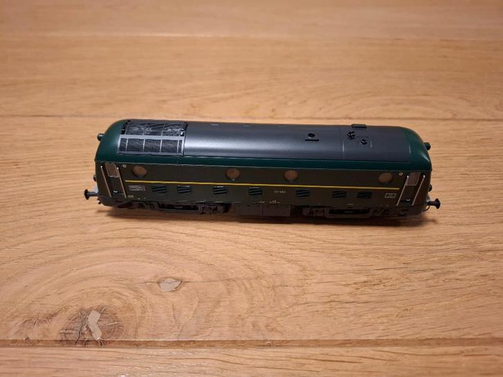Van Biervliet 9302 - locomotive diesel SNCB 201053, Hobby en Vrije tijd, Modeltreinen | H0, Zo goed als nieuw, Locomotief, Wisselstroom
