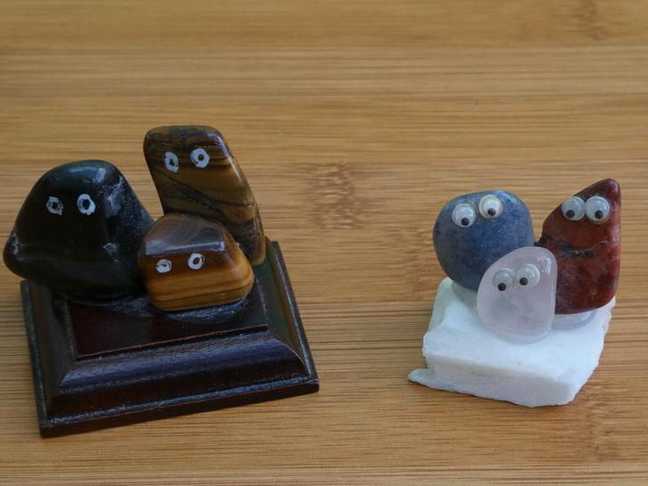 D'étranges hiboux, Collections, Statues & Figurines, Comme neuf, Animal, Enlèvement ou Envoi